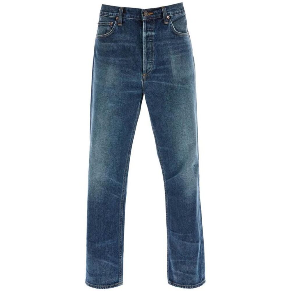 AGOLDE Men's Straight Leg Denim Jeans Men BLUE Pants